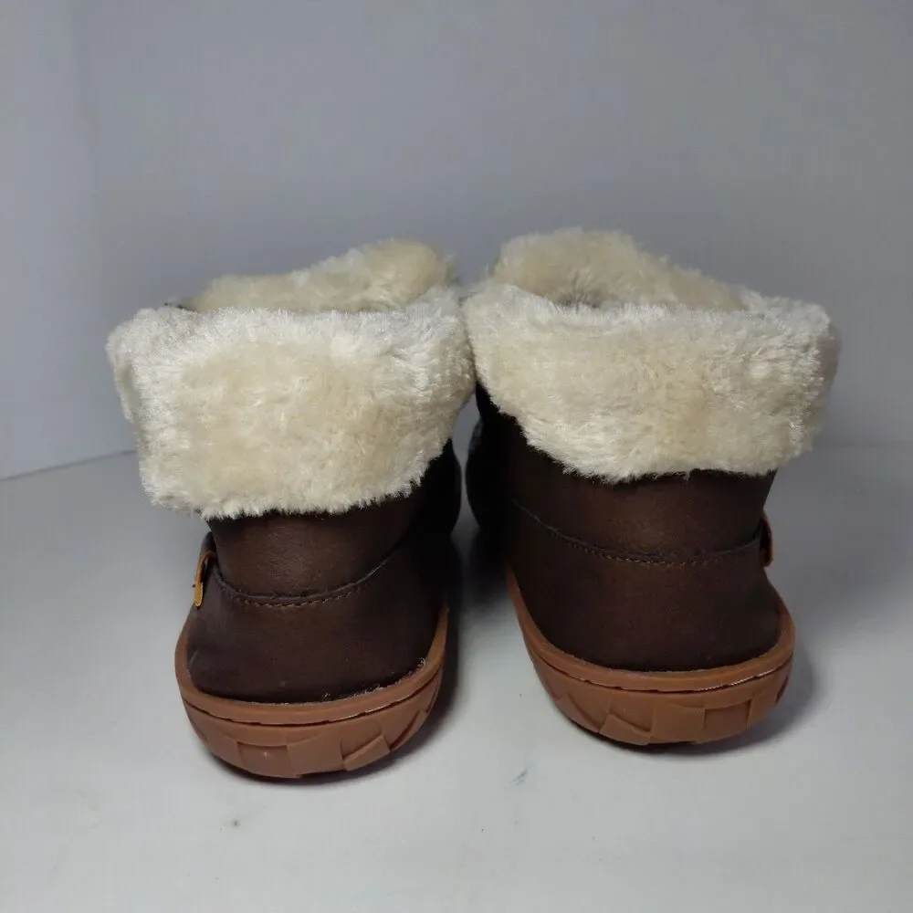 Flojos Unisex Slip-on Boot Brown Comfort Slipper Jackal Mens 7 Women’s 8